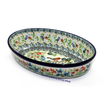 Zapiekacz owalny / Półmisek 24cm dek. U5098X Rudzik